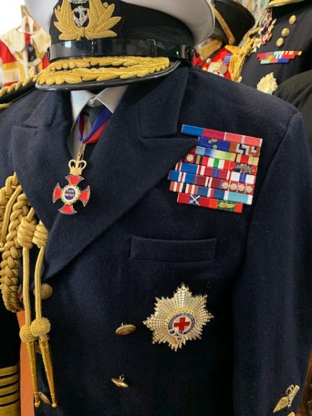 REPLICA SERVICE DRESS OF PRINCE PHILIP - Quarterdeck Medals & Militaria
