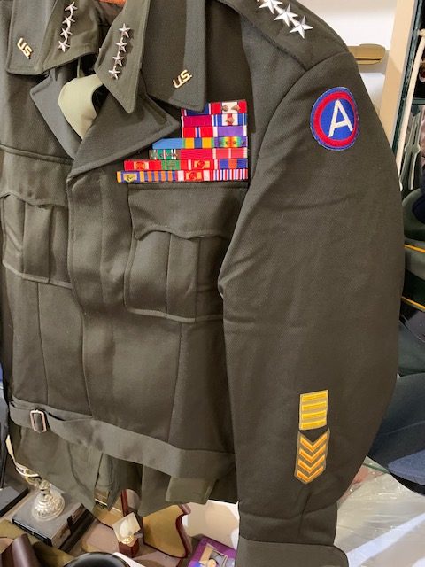 Replica General George Patton S Uniform Quarterdeck Medals Militaria