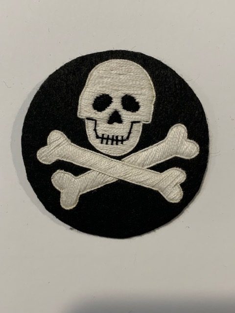 REPLICA WW1 GERMAN TRENCH RAIDERS PATCH ON BLACK - Quarterdeck Medals ...